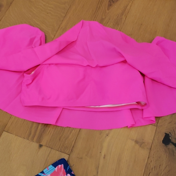 Floral bandeau high waisted bikini swimsuit - Picture 4 of 5